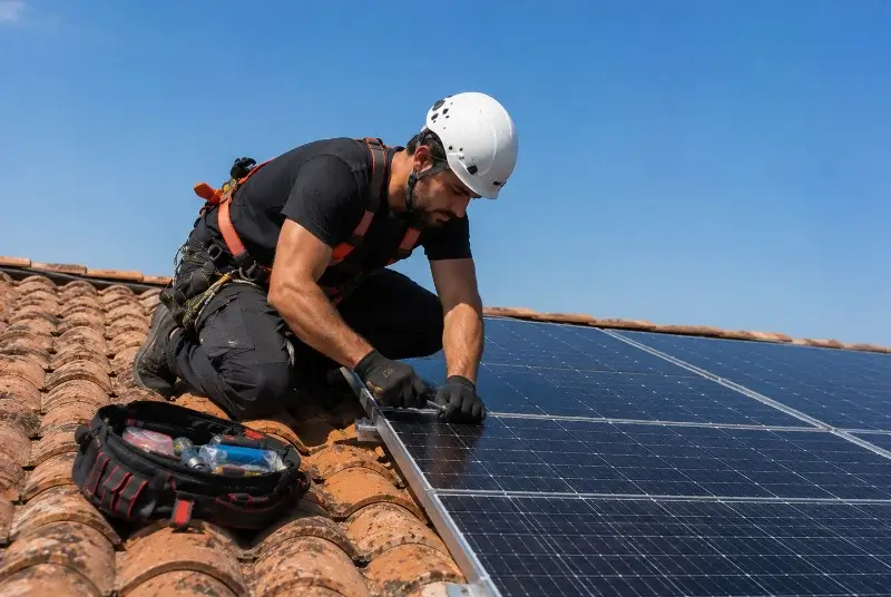 Maintenance et monitoring de panneaux solaires à Saint-Cyr-des-Gâts